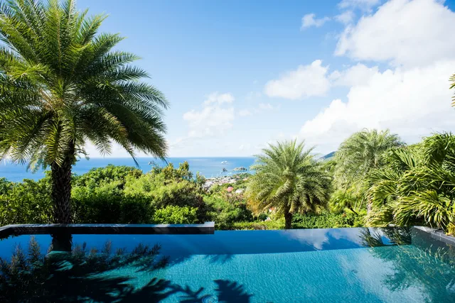 pool at Villa JSA in Lurin - St Barts luxury vacation rental