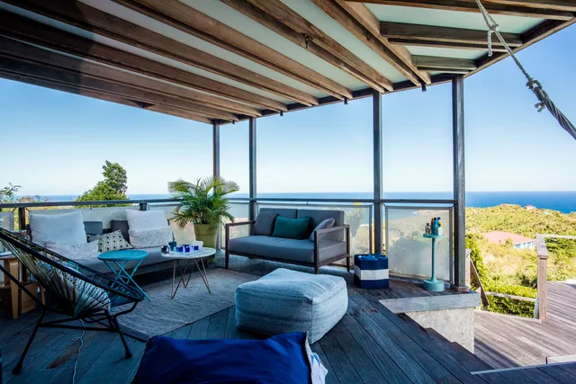 Outside Living at Villa Kaya in St Barts - St. Barts Villa Rental