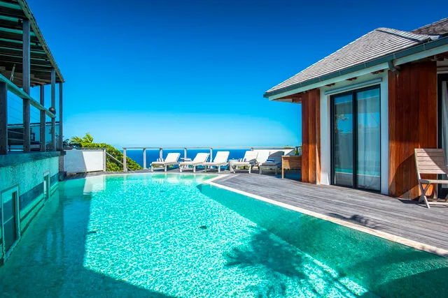 Pool at Villa Kaya in Vitet - St Barts luxury vacation rental