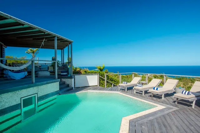 Pool at Villa Kaya in St Barts - St. Barts Villa Rental