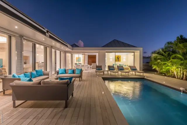 pool at Villa King Gustaf in St Barts - St Barts luxury vacation rental