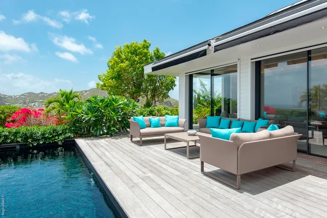 Gustaf - Pool at Villa King Gustaf in St Barts - St. Barth Villa Rental