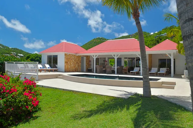 Royal - Exterior House View at Villa Kir Royal in St Barts - St. Barts Villa Rental