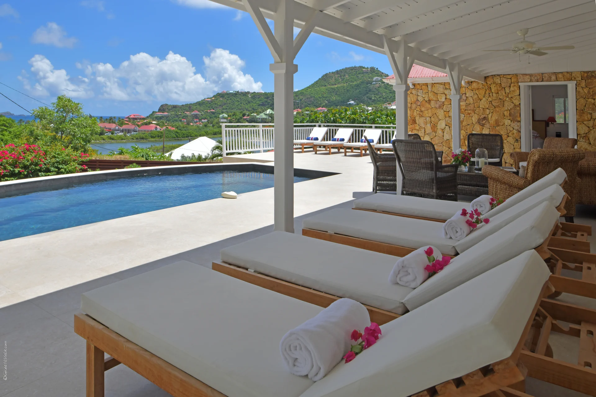 pool at Villa Kir Royal in St Barts - St Barts luxury vacation rental