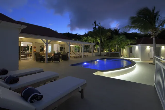 pool at Villa Kir Royal in St Barts - St. Barth Villa Rental