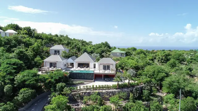 drone at Villa Krystel in St Barts - St. Barts Villa Rental