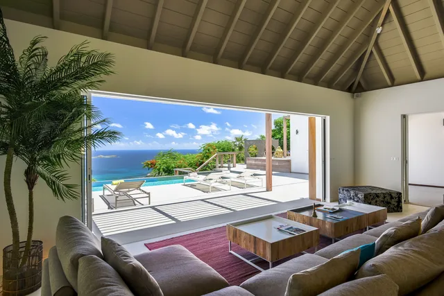 living at Villa Krystel in St Barts - St. Barts Villa Rental