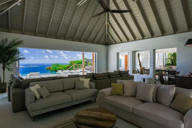 living at Villa Krystel in St Barts - St. Barth Villa Rental