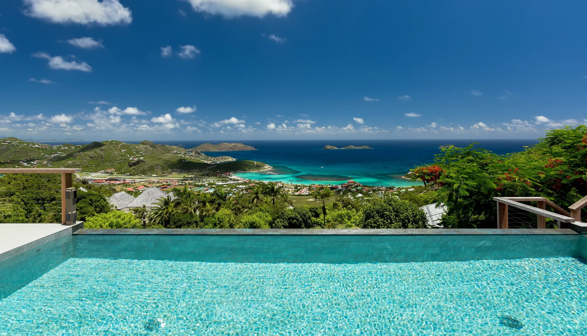 pool at Villa Krystel in St Barts - St Barts luxury vacation rental