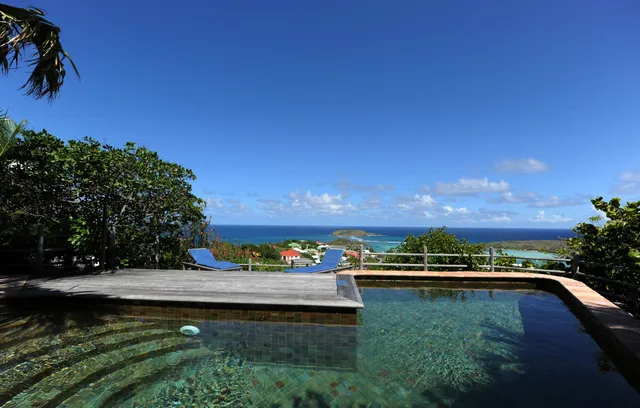 pool 2 at Villa Kyody in St Barts - St. Barts Villa Rental