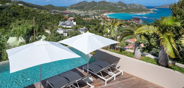 pool at Villa La Belle Créole in St Barts - St. Barts Villa Rental