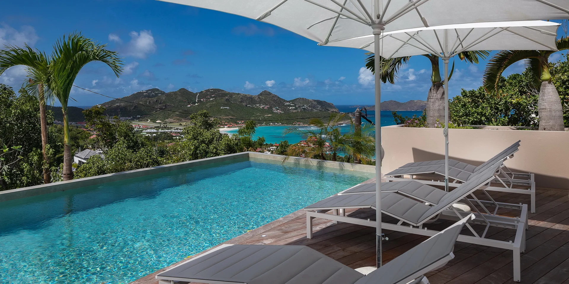 pool at Villa La Belle Créole in St Barts - St Barts luxury vacation rental