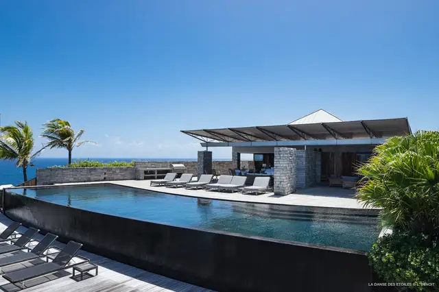 pool at Villa La Danse des Etoiles in St Barts - St. Barth Villa Rental