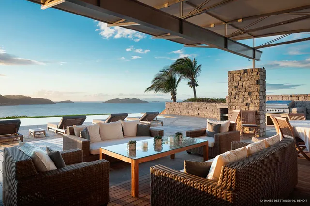 Danse des Etoiles - Outside Living 1 at Villa La Danse des Etoiles in St Barts - St. Barts Villa Rental