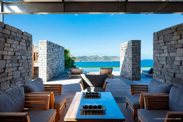 Danse des Etoiles - Outside living 2 at Villa La Danse des Etoiles in St Barts - St. Barts Villa Rental