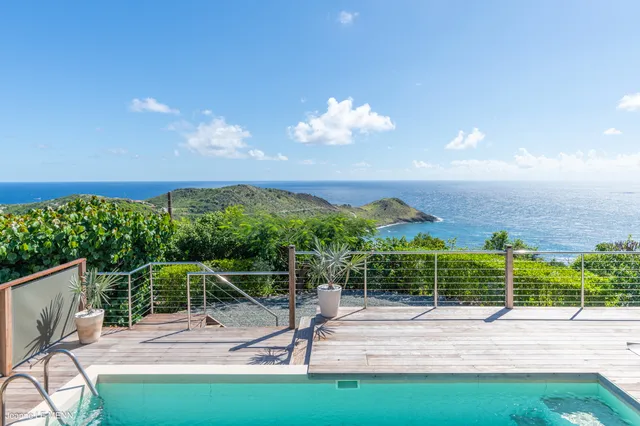 pool at Villa La Magnifica in Deve - St. Barth Villa Rental