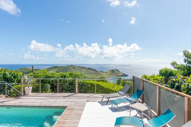 pool at Villa La Magnifica in St Barts - St. Barts Villa Rental