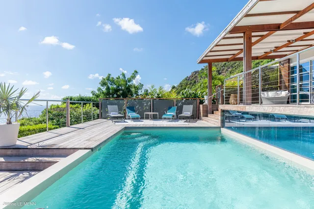 pool at Villa La Magnifica in St Barts - St Barts luxury vacation rental