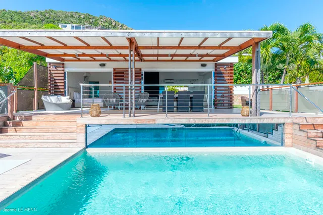 Magnifica - Pool at Villa La Magnifica in St Barts - St. Barts Villa Rental