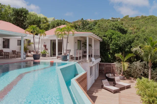 pool at Villa La Maison Rouge in St Barts - St Barts luxury vacation rental