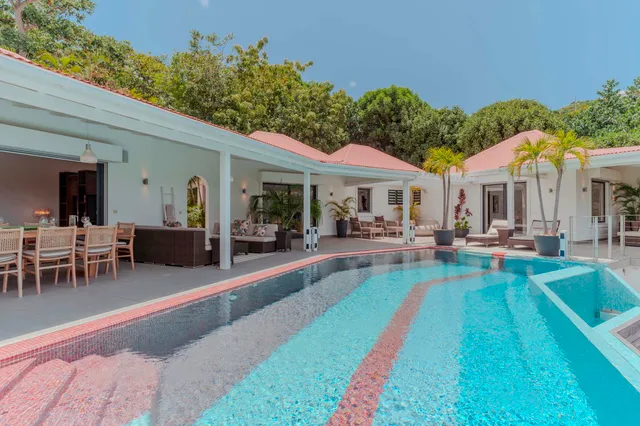 Maison Rouge - Pool at Villa La Maison Rouge in St Barts - St. Barth Villa Rental