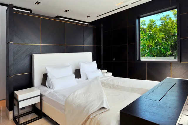 Petite Sereine bedroom 02 garden view at Villa La Petite Sereine in St Barts - St. Barth Villa Rental