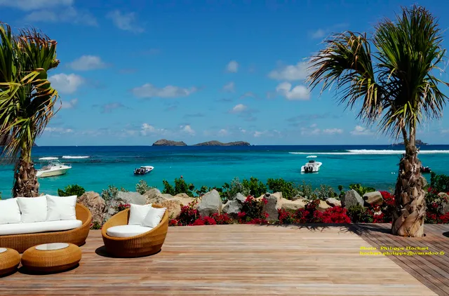 2 La Plage ocean view at Villa La Plage in St Barts - St. Barts Villa Rental