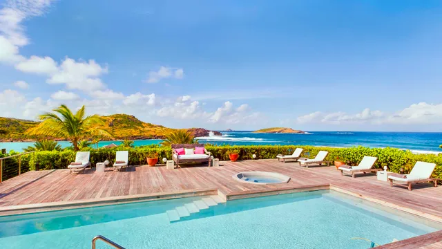 Vie en Rose - Pool at Villa La Vie en Rose in Petit Cul de Sac - St. Barth Villa Rental