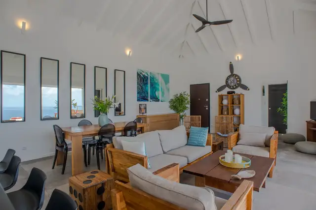 living at Villa La Vue in St Barts - St. Barth Villa Rental