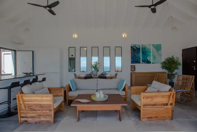 living at Villa La Vue in St Barts - St. Barts Villa Rental
