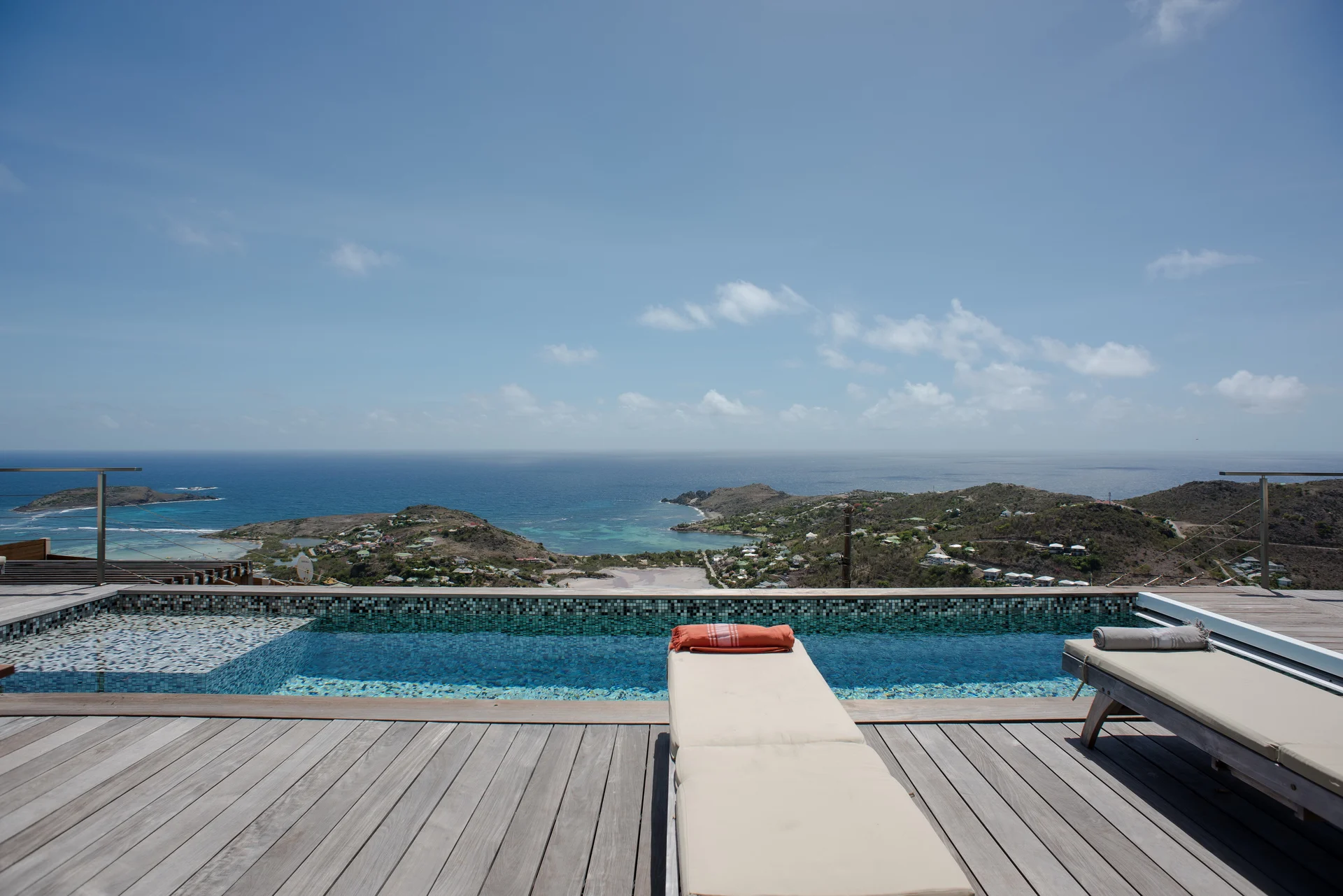pool at Villa La Vue in St Barts - St Barts luxury vacation rental