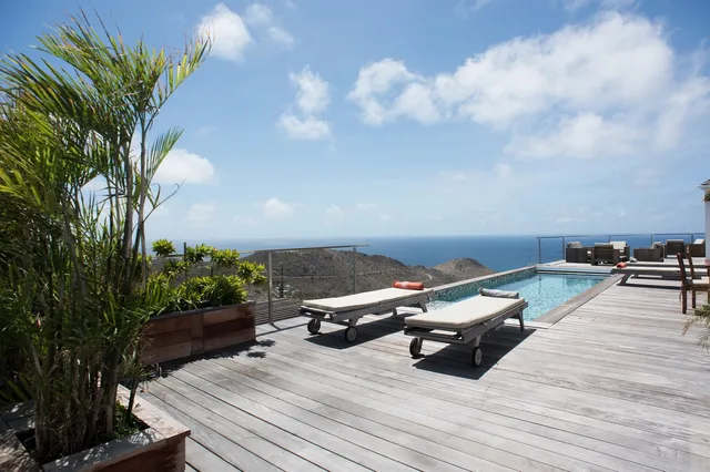pool at Villa La Vue in St Barts - St Barts luxury vacation rental