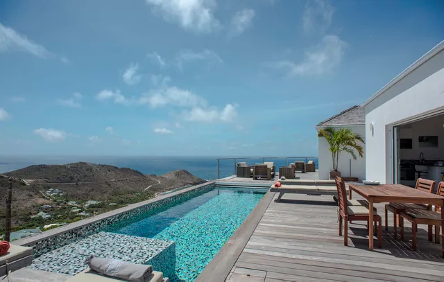 Vue - Pool at Villa La Vue in St Barts - St Barts luxury vacation rental