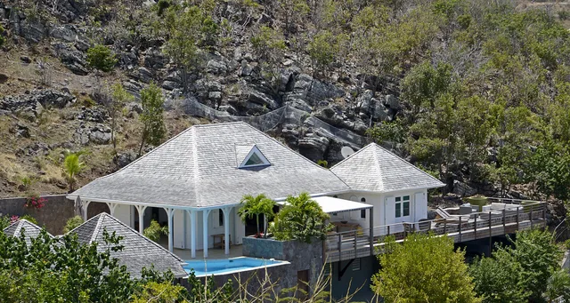 JAUNE-HOUSE-header at Villa Lagon Jaune in Petit Cul de Sac - St. Barth Villa Rental