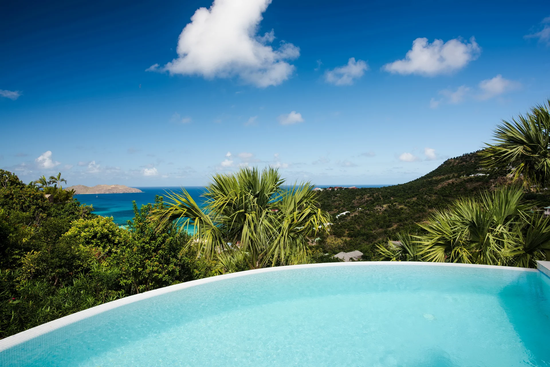 pool at Villa Lataniers in St Barts - St Barts luxury vacation rental