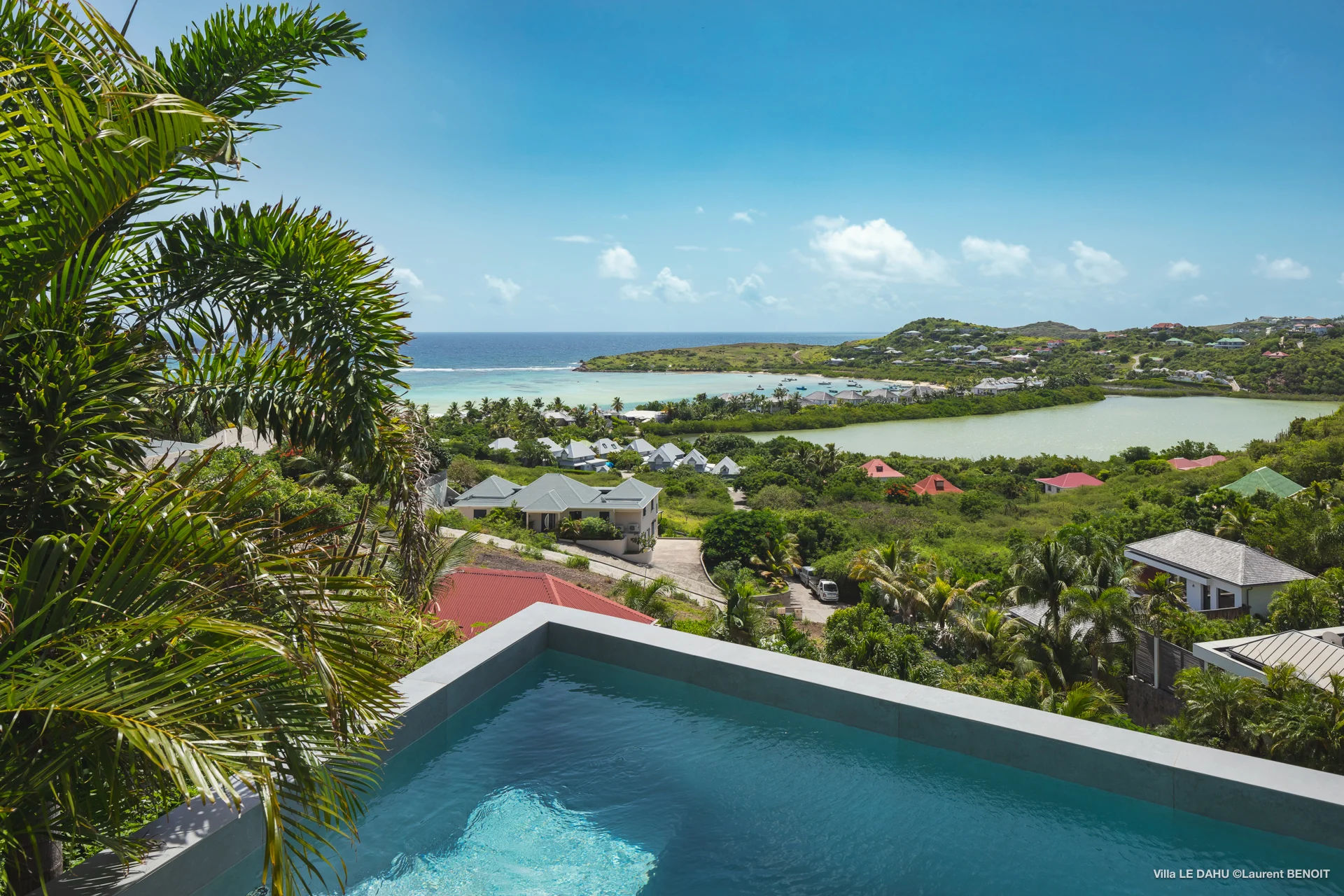 pool at Villa Le Dahu in St Barts - St Barts luxury vacation rental
