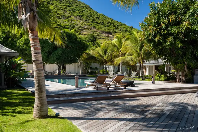 pool at Villa Le Manoir de Lorient in St Barts - St Barts luxury vacation rental