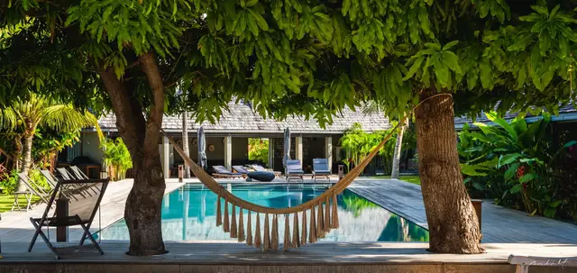 pool at Villa Le Manoir de Lorient in St Barts - St. Barth Villa Rental