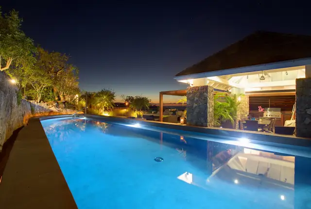 pool at Villa Le Manoir de Lurin in St Barts - St Barts luxury vacation rental