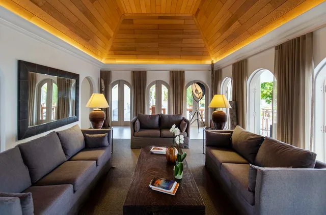 Moulin - Living at Villa Le Moulin in St Barts - St. Barts Villa Rental