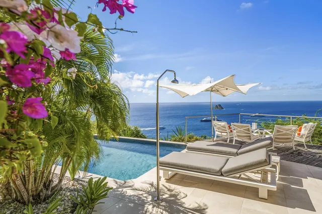pool at Villa L’Enclos in St Barts - St. Barth Villa Rental
