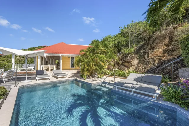 pool at Villa L’Enclos in St Barts - St. Barts Villa Rental