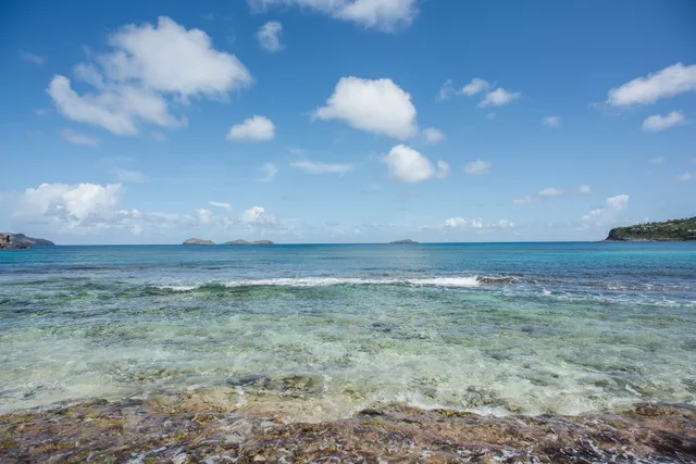ocean view at Villa Les Basses in Lorient - St. Barts Villa Rental