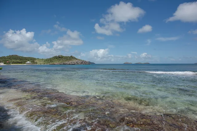 ocean view at Villa Les Basses in St Barts - St. Barts Villa Rental