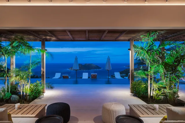 pool 1 at Villa Les Roches in St Barts - St Barts luxury vacation rental