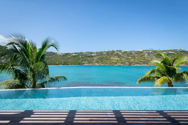 pool at Villa Linda in Marigot - St. Barth Villa Rental