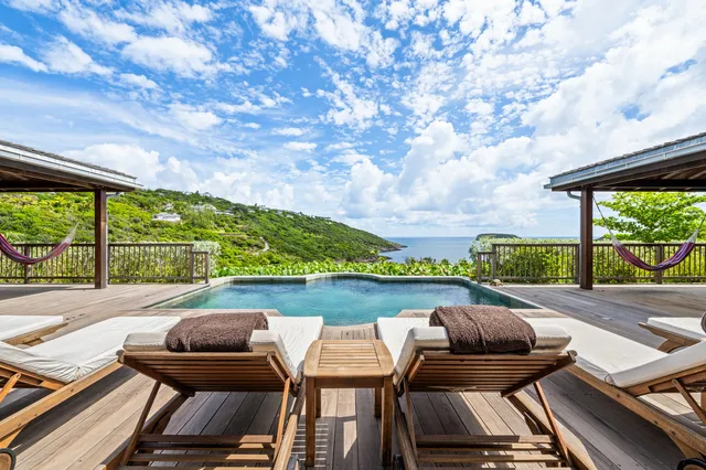 pool at Villa Little Girasol in St Barts - St. Barts Villa Rental