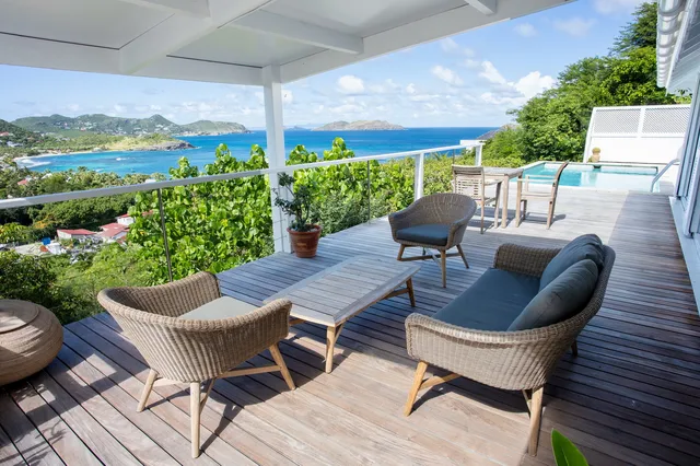 pool at Villa Lorient Sunset in St Barts - St Barts luxury vacation rental