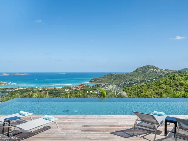 pool at Villa Loukoko in Lurin - St. Barts Villa Rental