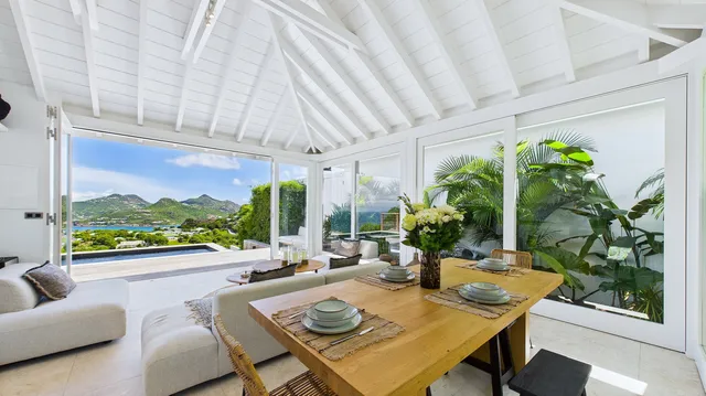Living at Villa Lune in St Barts - St. Barts Villa Rental